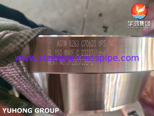 ASTM B283 C70620 Đồng hàn cổ RF Flange