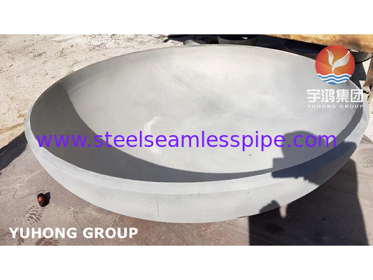 SA240 SS321 Thép không gỉ thùng đầu hình elip và thùng lưu trữ