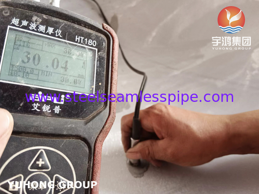 SA240 SS321 Thép không gỉ thùng đầu hình elip và thùng lưu trữ