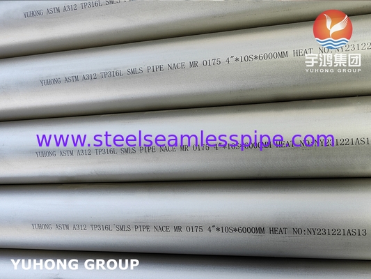 ASTM A312 TP321 / S32100 BÁO VÀO NACE MR0175 / ISO 15156 Được chấp thuận