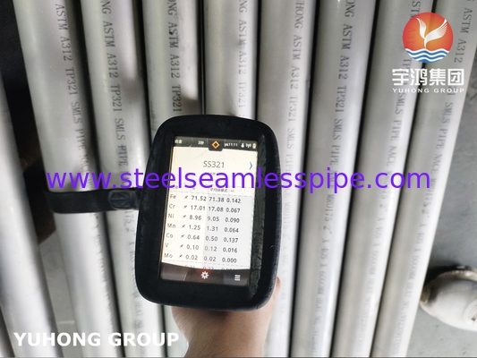 ASTM A312 TP321 / S32100 BÁO VÀO NACE MR0175 / ISO 15156 Được chấp thuận