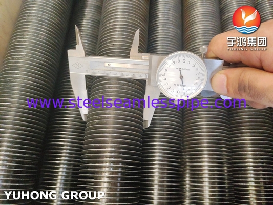 Đường ống xoắn ốc được nhúng loại G ASME SA179 ống trao đổi nhiệt liền mạch
