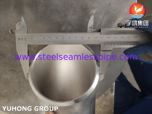 ASTM A403 WP304H ống thép không gỉ Buttweld gắn 90 độ SR khuỷu tay