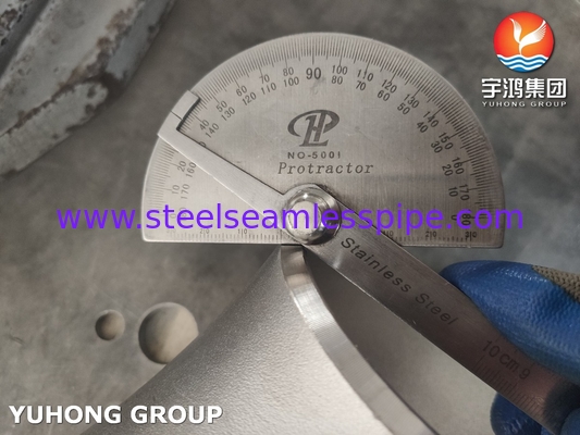 ASTM A403 WP304H ống thép không gỉ Buttweld gắn 90 độ SR khuỷu tay
