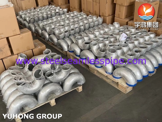Thép không gỉ / Duplex Buttweld Fitting 180 độ Return Elbow ASME B16.9