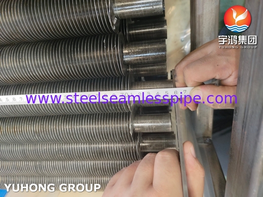 ASTM A179 COBON STEEL FIN TUBE A1100 Dải nhôm cho máy trao đổi nhiệt
