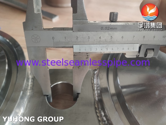 ASTM A182 F51 Duplex Steel Spectacle Blind Flange / B16.48 RTJ Hình 8