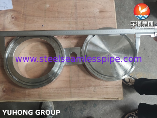 ASTM A182 F51 Duplex Steel Spectacle Blind Flange / B16.48 RTJ Hình 8
