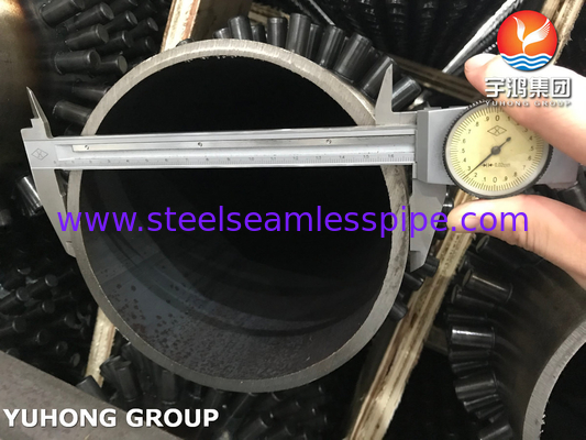 ASME SA106 GR.B Bụi vây đệm thép carbon cho nhà máy lọc dầu