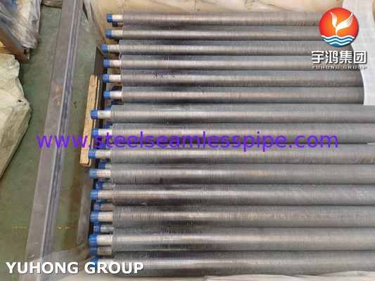 SA249 TP304 Bụi vây ép thép không gỉ cho máy trao đổi nhiệt máy xay gạo