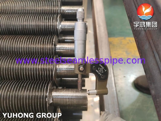 A179 Carbon Steel Fin Tube A1100 A1060 Dải nhôm cho máy làm mát không khí