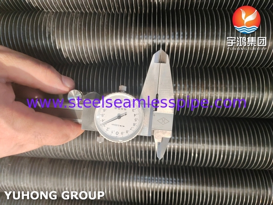 A179 Carbon Steel Fin Tube A1100 A1060 Dải nhôm cho máy làm mát không khí
