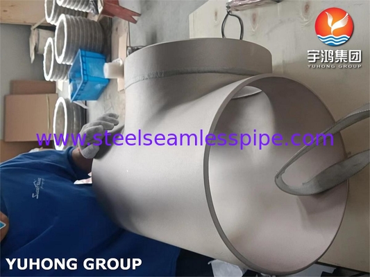Đồng Nickel 90/10 Tương đương Tee Fitting ASTM B466 Đối với môi trường biển và công nghiệp