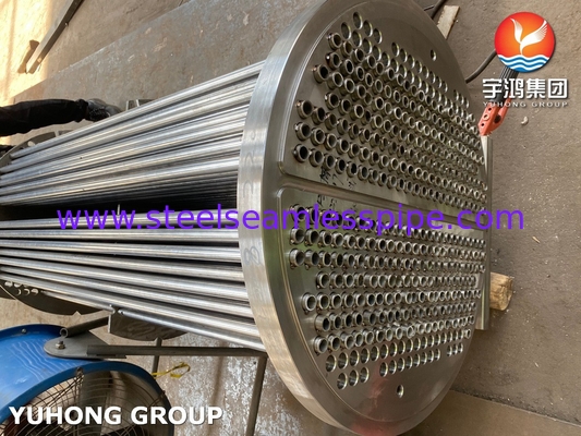 ASME U Stamp Customized Tube Bundle Steel Heat Exchanger ống không may
