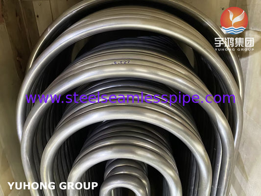 Monel 400 UNS N04400 U Bend Tube ASME SB163 ống hợp kim niken liền mạch