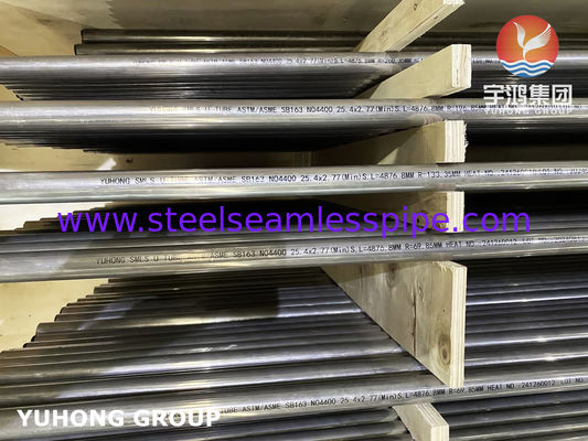 Monel 400 UNS N04400 U Bend Tube ASME SB163 ống hợp kim niken liền mạch
