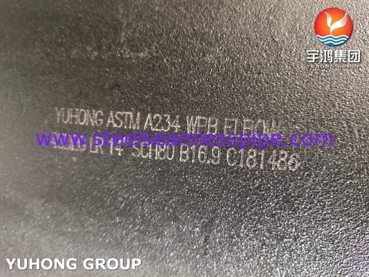 Phụ kiện đường kính lớn ASTM A234 WPB LR 45 Deg Elbow B16.9