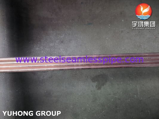 ASTM B111 C70600 ống kim loại đồng nickel O61 ống làm mát nước biển