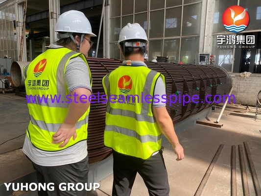 Bộ ống trao đổi nhiệt D-E1 A ASME SA213 T11 U Bend Tube With ASME SA-516 GR.70 (N, FGP) Tubesheet ASME U STAMP