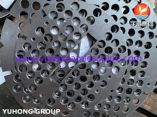 Bộ đệm trao đổi nhiệt, tấm hỗ trợ, ASME SA516 GR.70, NACE MR- 0175, MR-0103