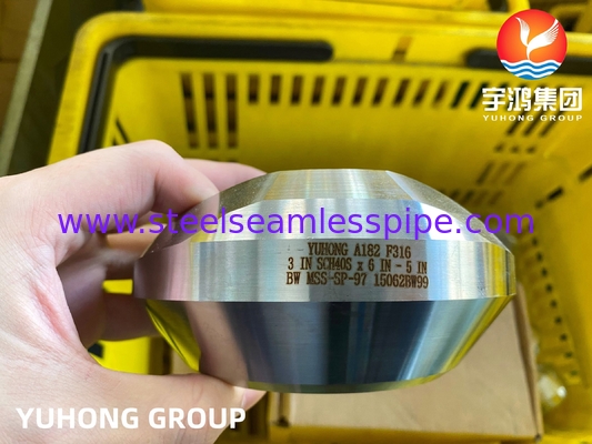 SS Weldolet A182 F316 / F316L Ổ cắm bằng thép không gỉ Phụ kiện rèn