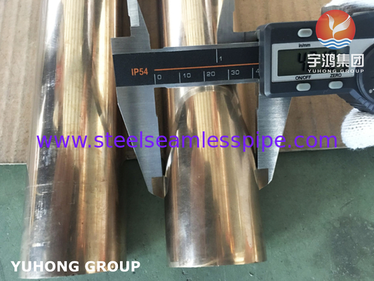 C12200 Rô đồng hợp kim nước ống liền mạch ASTM B88 Cho dịch vụ nước