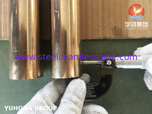 C12200 Rô đồng hợp kim nước ống liền mạch ASTM B88 Cho dịch vụ nước