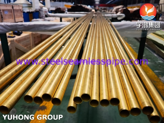 ASME SB111 / ASTM B111 C68700 ống không may hợp kim đồng
