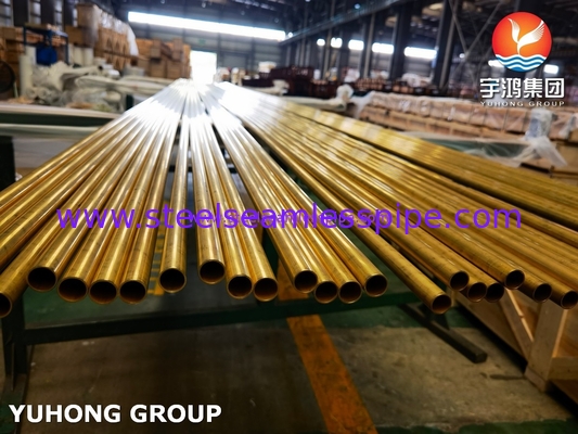 ASME SB111 / ASTM B111 C68700 ống không may hợp kim đồng