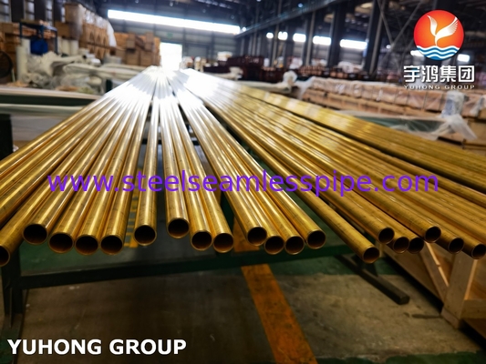 ASTM B111 C68700 ống liền mạch ống đồng hợp kim cho máy trao đổi nhiệt