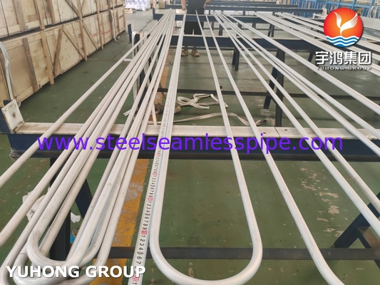 ASTM A213 TP304 Thép không gỉ ống liền mạch Bộ trao đổi nhiệt ống U Bend