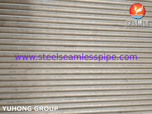 Super Duplex 2507 ống, ASME SA789 UNS S32750 ống thép Duplex liền mạch
