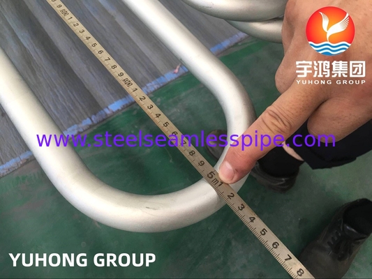 Inconel 625 u ống uốn cong ASTM B444 UNS N06625 cho ngành công nghiệp hàng không vũ trụ