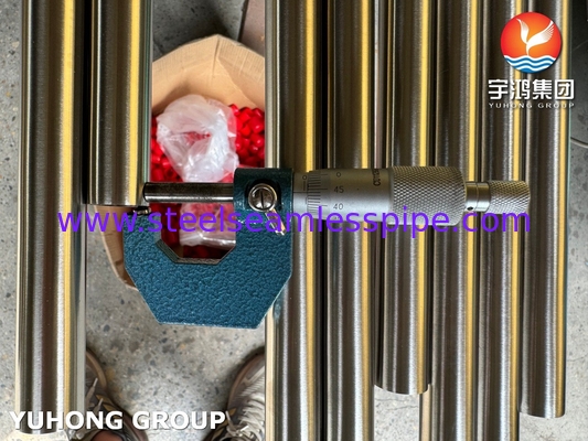 Xét lạnh ASTM A269 TP304L ống không may bằng thép không gỉ nhựa sáng