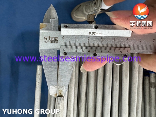 ASTM A269 TP316L Ống thép không gỉ rỗng, ống liền mạch, ống nhựa