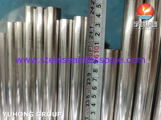 ASTM A249 TP304 BA ống hàn thép không gỉ, lò nung và ống trao đổi nhiệt