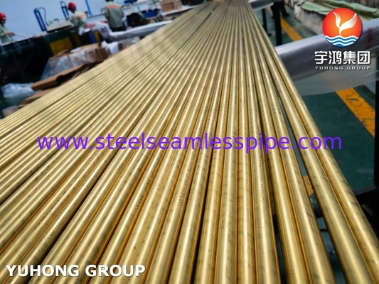 ASTM B111 ASME SB111 C68700 ống đồng nhôm cho máy trao đổi nhiệt