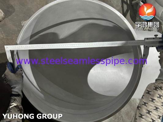ASTM A403 WP304/304L Stainless Steel Buttweld Fittings 24&quot; 90 độ SR Cúp tay