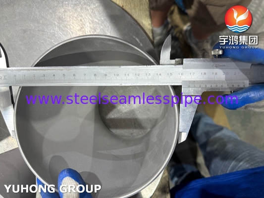 Bộ phụ kiện đường ống Buttweld Duplex 2205 ASTM A815 UNS S32205 Máy giảm tâm
