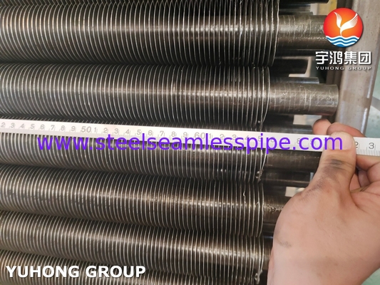 Máy sấy hạt giống loại ASTM A179 ống liền mạch nhôm Al1060 Fin nhúng loại G