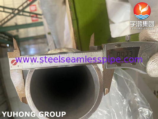 ASTM A312 ống không may thép không gỉ cho dịch vụ nhiệt độ cao S30815 253MA