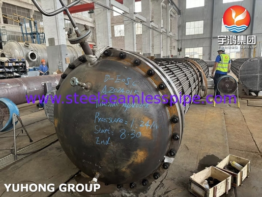 ASME U Stamp Tube Bundle cho máy trao đổi nhiệt lạnh, chuyển nhiệt, hệ thống phục hồi và các dự án lọc dầu