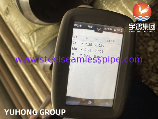 ASTM A335 P22 2-1/4Cr ống không may bằng thép hợp kim cho nhà máy điện / nồi hơi / năng lượng hạt nhân