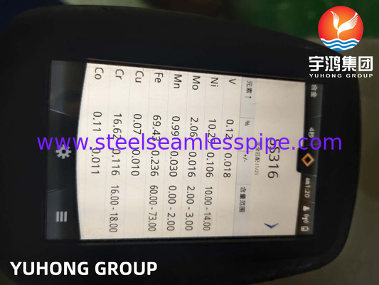 ASTM A358 Gr.1 TP316L ống hàn thép không gỉ cho nhà máy xử lý nước