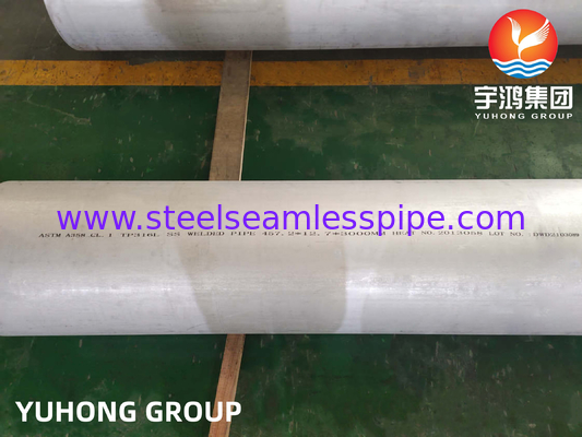 ASTM A358 Gr.1 TP316L ống hàn thép không gỉ cho nhà máy xử lý nước