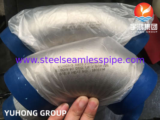 A403 WP347H Thiết bị hàn không may với khuỷu tay cho đường ống dẫn dầu và khí