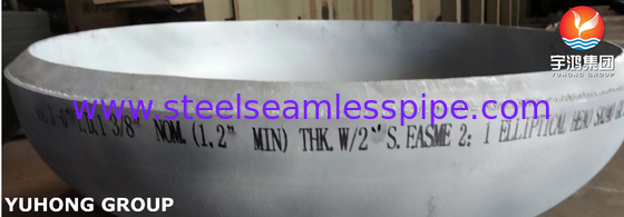 ASTM SA240 SS321 Đầu hình elip và cuối đĩa cho tàu áp suất