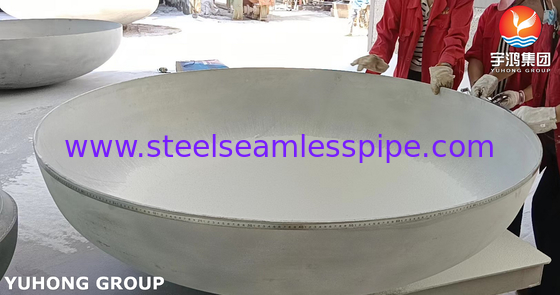 ASTM SA240 SS321 Đầu hình elip và cuối đĩa cho tàu áp suất
