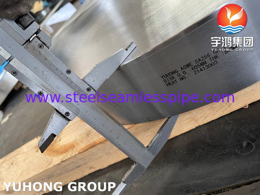 ASME SA266 GR 2 đĩa thép carbon và vòng để trao đổi nhiệt