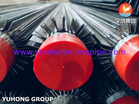Thép không gỉ 316L Longitudinal Fined Tube Bộ trao đổi nhiệt U Channel Fin Tube